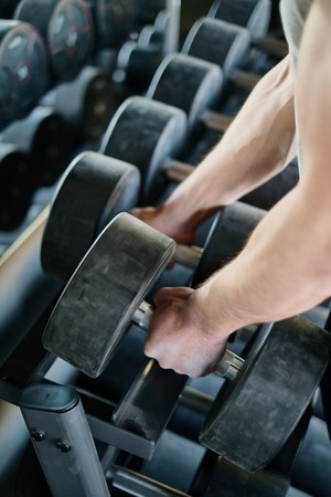 Dumbbells on Rack!